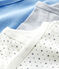 Lot de 3 bodies croisés manches longues bébé en coton biologique variante 2