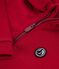 Sweatshirt zippé enfant en coton uni AMARANTE