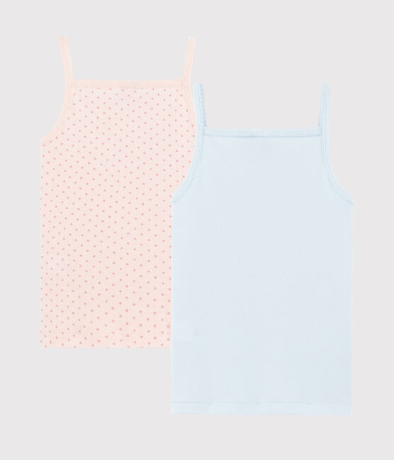 Lot de 2 chemises à bretelles à étoiles petite fille variante 1