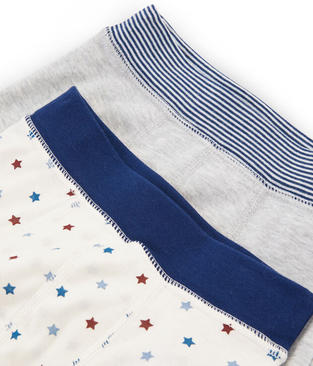 Duo de boxers petit gar&ccedil;on multicouleur