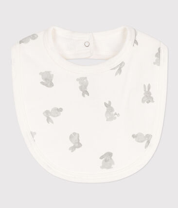 PETIT BATEAU - Bavoir imprimé en coton
