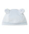 Bonnet de naissance bébé mixte en velours bleu FRAICHEUR