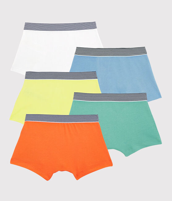 Lot de 5 boxers fruits petit garçon variante 1