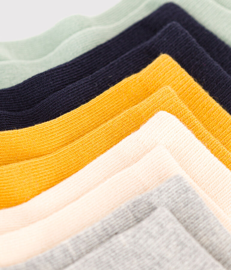 5 paires de chaussettes en coton unies b&eacute;b&eacute; variante 1