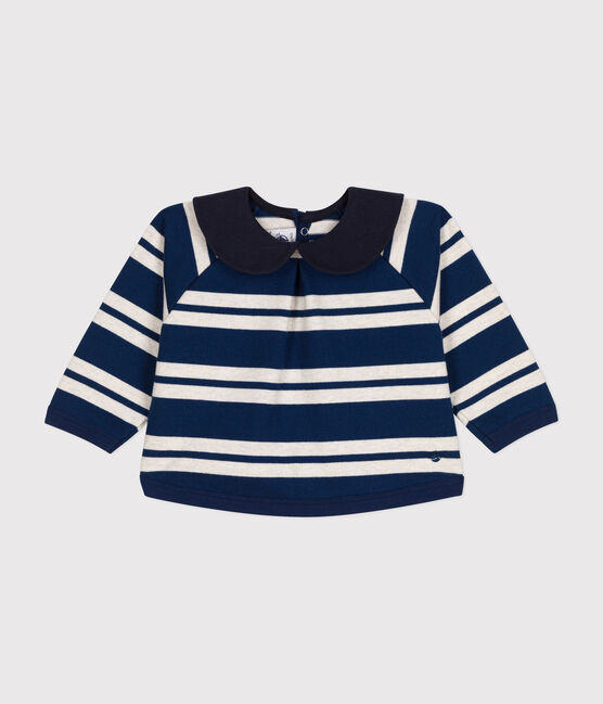 Sweatshirt en jersey épais bébé bleu MEDIEVAL/ MONTELIMAR