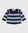 Sweatshirt en jersey épais bébé bleu MEDIEVAL/ MONTELIMAR
