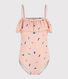 Maillot de bain 1 pièce imprimé enfant fille