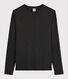 T-shirt col rond iconique en coton Femme