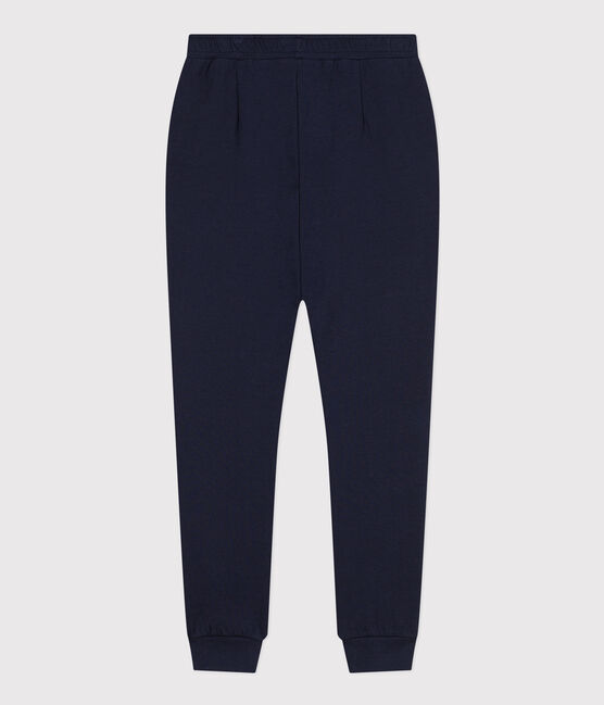 Pantalon en coton épais Femme bleu SMOKING