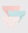 Lot de 3 culottes à paillettes fille variante 1