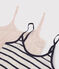 Lot 2 chemises à bretelles en coton fin Femme variante 1