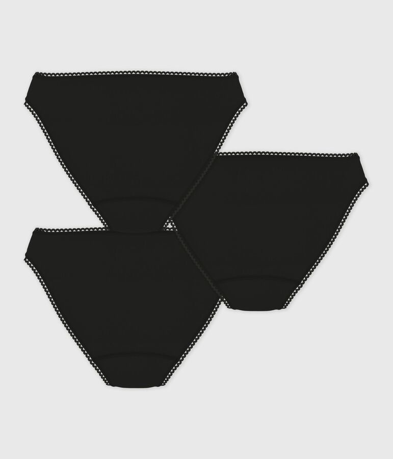 Lot de culottes femme en coton et &eacute;lasthanne variante 2