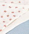 LOT DE 3 BODIES MANCHES LONGUES BÉBÉ EN COTON variante 1