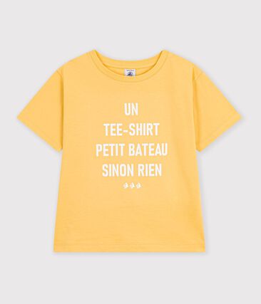 Tee-shirt enfant manches courtes imprimé