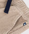 Pantalon droit en velours enfant garçon HUITRE