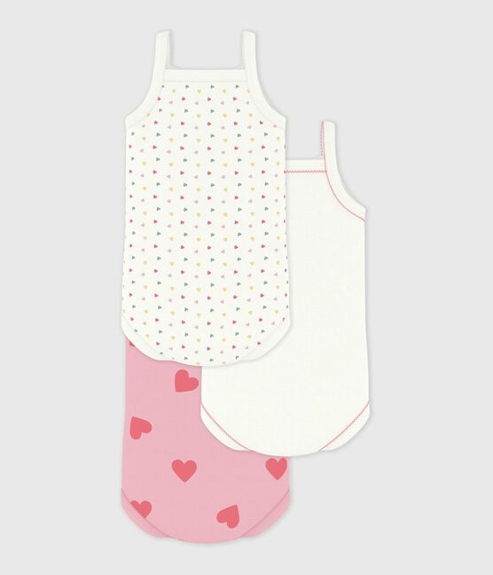 Lot de bodies bretelles en coton bébé variante 1