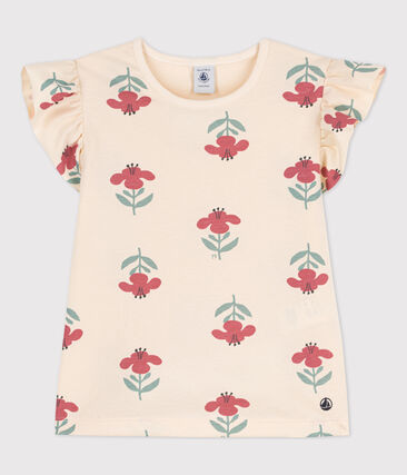 calypso_jour - Tee-shirt imprimé en coton enfant fille