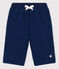 Bermuda en bouclette éponge enfant garçon bleu MEDIEVAL