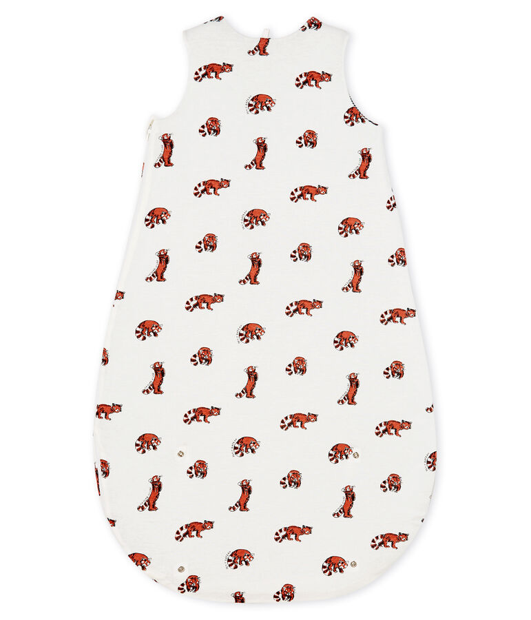 Gigoteuse b&eacute;b&eacute; gar&ccedil;on r&eacute;versible en c&ocirc;te blanc/multicouleur