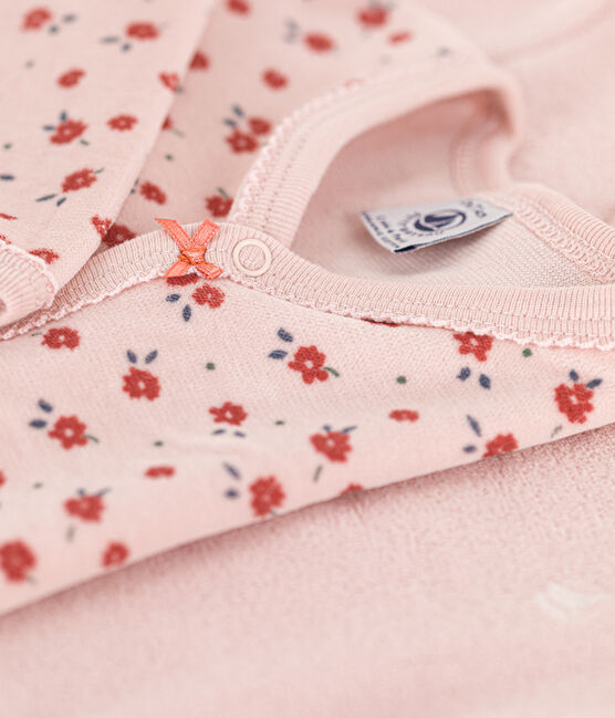 Lot de 2 dors bien fleur bébé  en coton variante 1