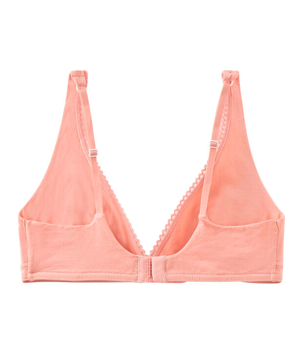 Soutien-gorge femme en jersey extrafin rose