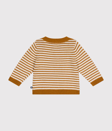 Petit Bateau – Pull Bébé Garçon Rayé Marinière Laine Et Coton – Chaud & Doux Pour L'Hiver