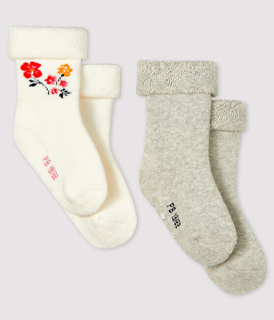 Lot de 2 paires de chaussettes bébé variante 2