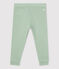 Legging en maille ajourée bébé vert HERBIER
