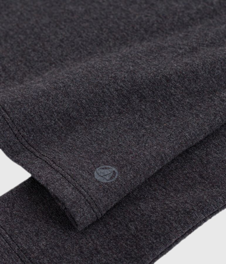 Tee-shirt femme l'iconique en coton manches longues gris CITY CHINE