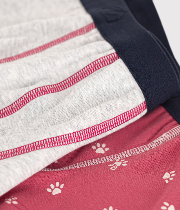 Lot de 2 boxers en coton multicouleur