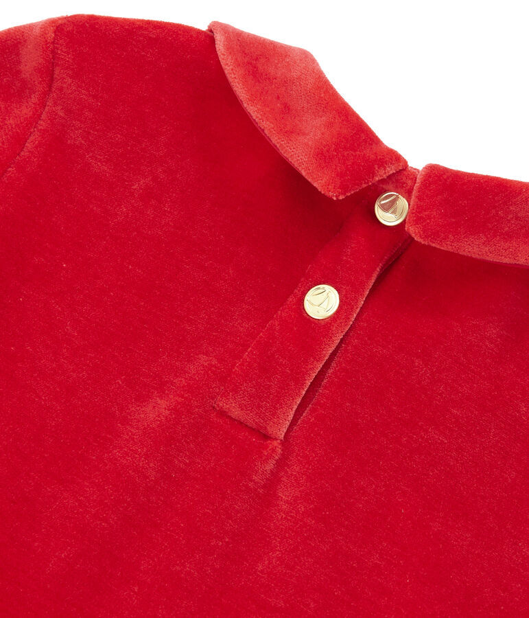 Robe enfant fille rouge