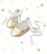 Chaussons ballerines bébé fille