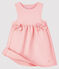 Robe sans manches bébé fille rose MINOIS
