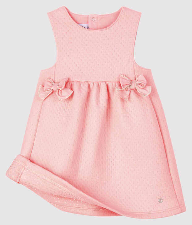 Robe sans manches b&eacute;b&eacute; fille rose
