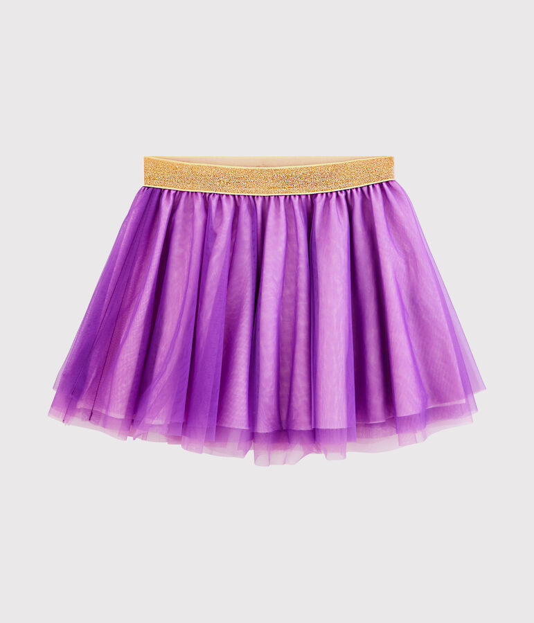 Jupe enfant fille violet