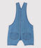 Salopette courte en demin clair bébé clair bleu DENIM CLAIR