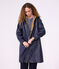 Cir&eacute; long femme bicolore bleu marine