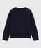 Sweatshirt en molleton femme bleu SMOKING