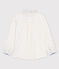Chemise imprimée enfant garçon beige COQUILLE/gris MAKI