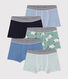 Lot de 5 boxers mouton en coton enfant