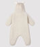 Combipilote ours bébé en velours beige MONTELIMAR CHINE