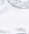 Body naissance bébé fille blanc ECUME