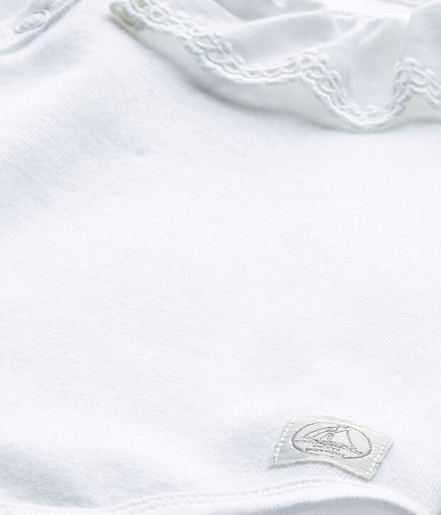 Body naissance b&eacute;b&eacute; fille blanc