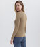 Pull marin iconique femme marron BRINDILLE/jaune DORE