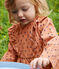 Robe manches longues en velours bébé SIENNA/ MULTICO