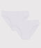 Lot de 2 culottes ajourées petite fille variante 1
