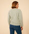Sweatshirt en molleton femme vert HERBIER