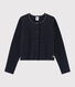 Cardigan en laine et coton enfant fille