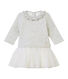 Robe manches longues pièces bébé fille
