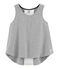 D&eacute;bardeur de sport enfant fille gris